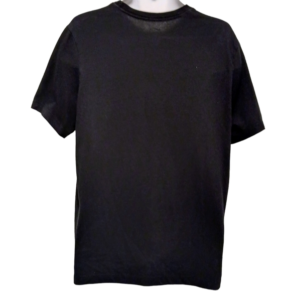 New Ice Cold Game Hockey Men's L Swoosh Logo Black T- Shirt - Picture 7 of 8